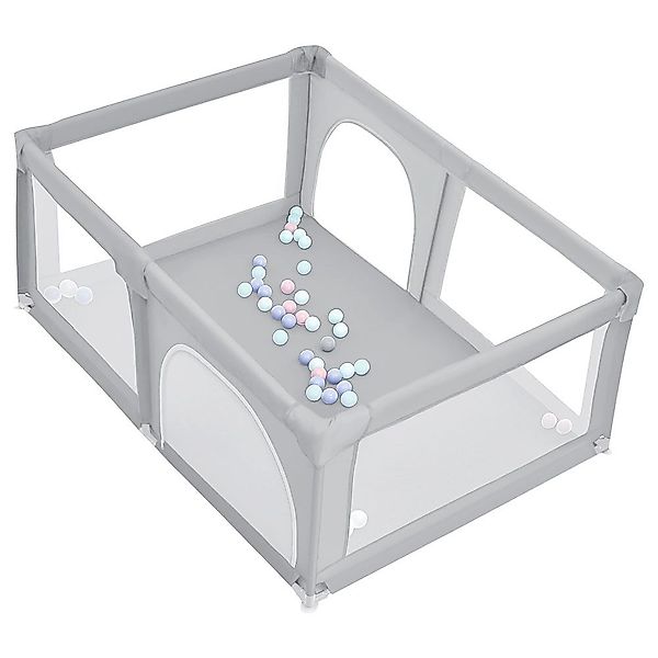 JEOBEST Laufgitter Laufstall Baby 180 x günstig online kaufen