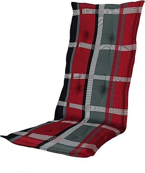 Madison Hochlehnerauflage B 253 Wide Red Gartenstuhl Auflagen Kissen Polste günstig online kaufen