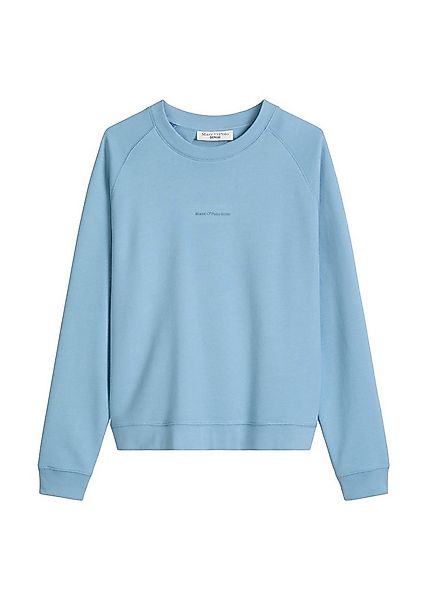 Marc O'Polo DENIM Sweatshirt relaxed fit, aus Organic Cotton, mit Schlitzen günstig online kaufen