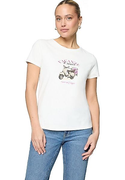 Zero Kurzarmshirt Damen mit Print (1-tlg) Glitzer günstig online kaufen
