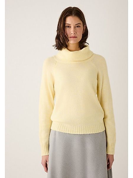 MORE&MORE Rundhalspullover kuscheliger Wohlfühlpullover günstig online kaufen