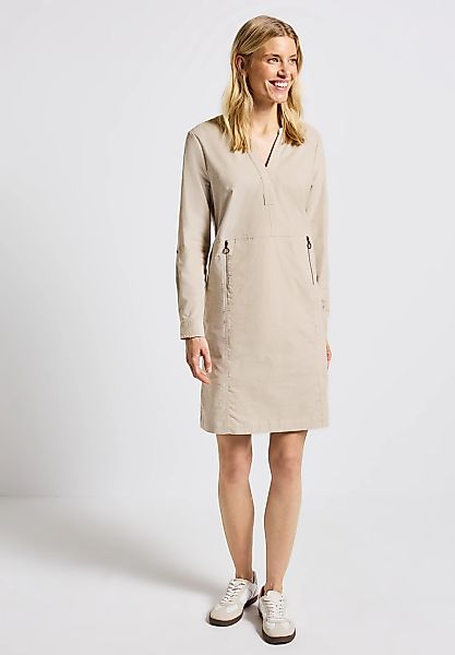 STREET ONE Sommerkleid, in Unifarbe günstig online kaufen