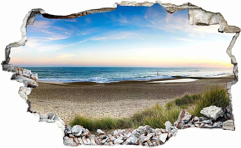Wall-Art Wandtattoo »Strandpanorama Urlaub am Meer«, selbstklebend, entfern günstig online kaufen