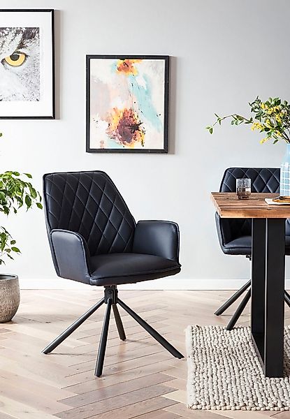 SalesFever Esszimmerstuhl »Vancouver Armlehnstuhl fürs Esszimmer« (Set) 2 S günstig online kaufen