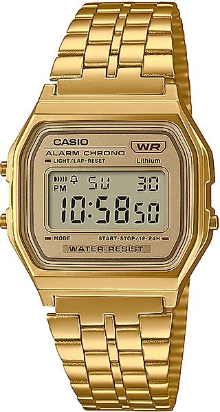 CASIO VINTAGE Chronograph A158WETG-9AEF, Quarzuhr, Armbanduhr, günstig online kaufen