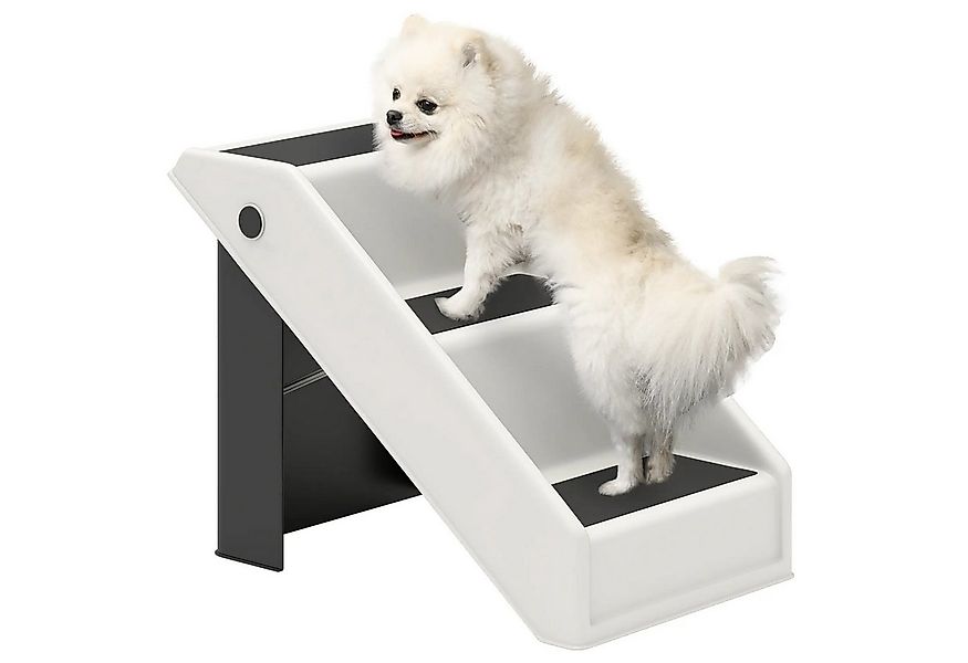 BlingBin Haustiertreppe Hundetreppe 3 Stufen 36,5 cm Hoch Hunderampe für Kl günstig online kaufen