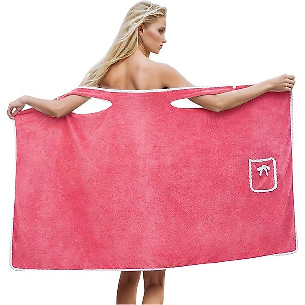 Mutig Saunatuch Damen Bademantel mit Taschen, günstig online kaufen