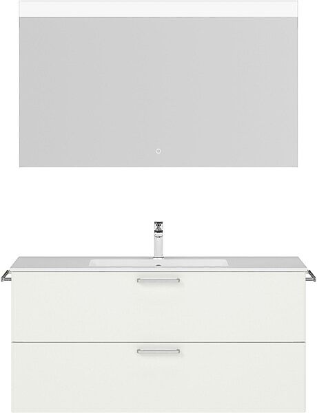 nobilia® Badmöbel-Set »Tolvina« vormontiert, mit Soft-Close, 2 Stk. tlg. günstig online kaufen