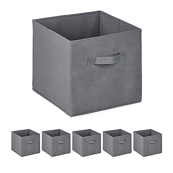 relaxdays Aufbewahrungsbox im 6er Set günstig online kaufen