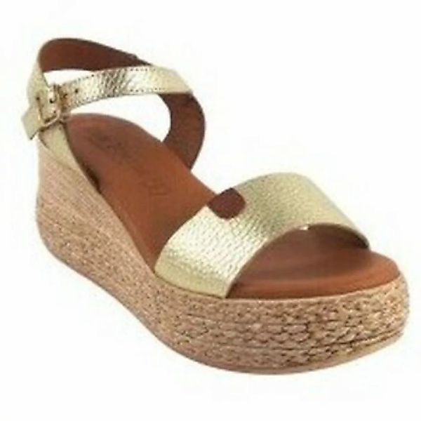 Eva Frutos  Schuhe 3792 goldene Damensandale günstig online kaufen