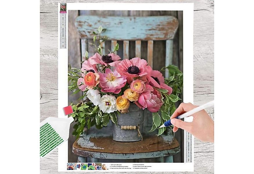 GOLDEN Kreativset GOLDEN Diamond Painting zubehör bilder Weihnachten( Stuhl günstig online kaufen