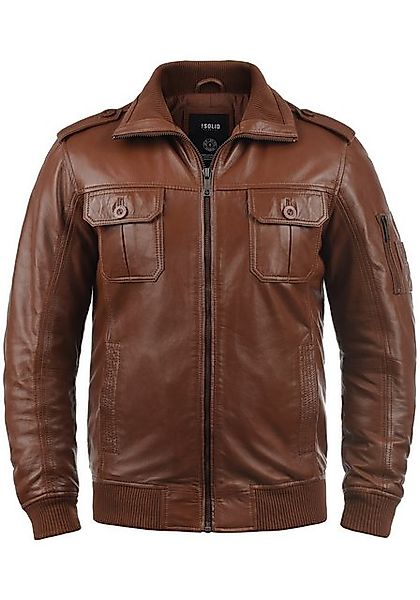 !Solid Lederjacke SDFamash Bikerjacke aus 100% Schafsleder günstig online kaufen