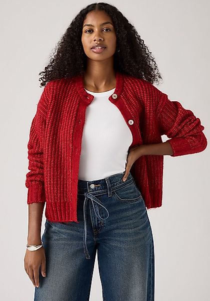 Levi's® Strickjacke Wärmender, pflegeleichter Materialmix günstig online kaufen
