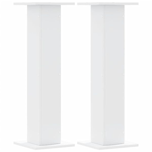 vidaXL Blumenständer Pflanzenständer 2 Stk. Weiß günstig online kaufen