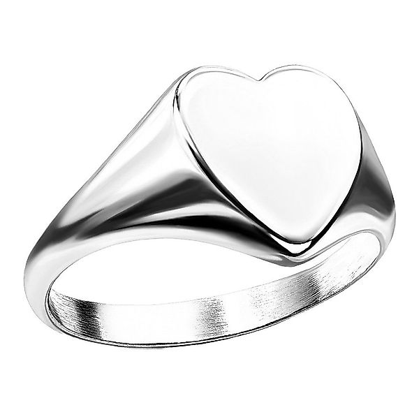 Taffstyle Fingerring Damen Herz Ring Siegelring günstig online kaufen