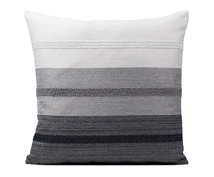 Gözze Kissenhüllen GÖZZE Kissenhülle MARTINI silber BH 50x50 cm silber günstig online kaufen