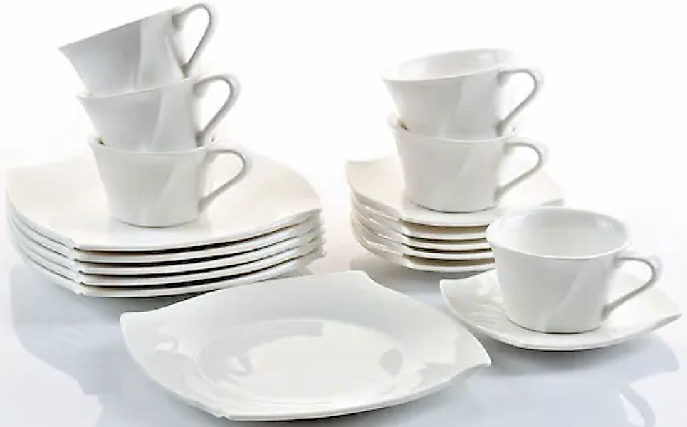 Retsch Arzberg Kaffeeservice »Geschirr-Set, Service Emotion« Spülmaschinenf günstig online kaufen