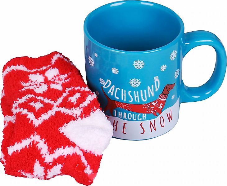 Capelli New York Kuschelsocken, Geschenkset Tasse & Socken günstig online kaufen