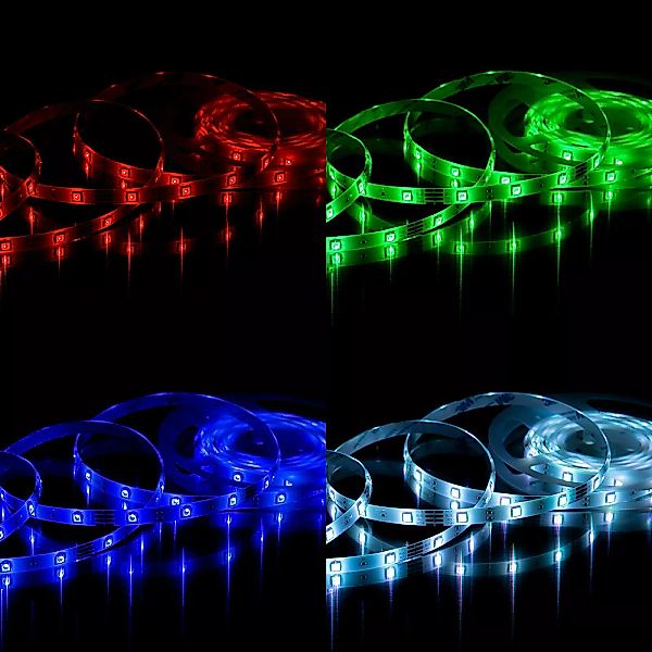 LED-RGB-Strip WiFi, 500cm, mit Fernbedienung günstig online kaufen