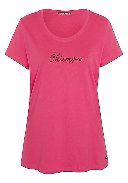 Chiemsee Print-Shirt T-Shirt im Label-Look 1 günstig online kaufen