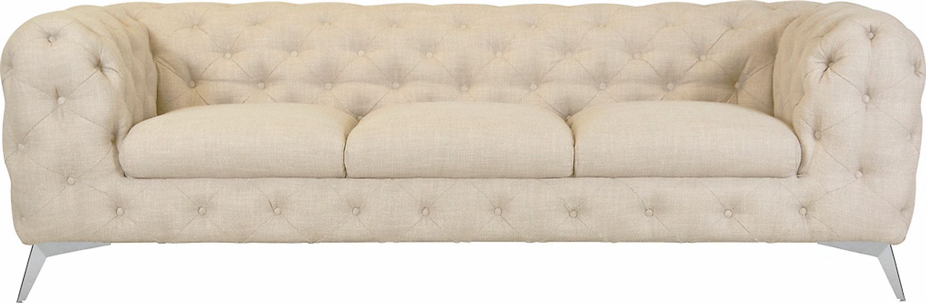 Home affaire Chesterfield-Sofa "Glynis" aufwändige Knopfheftung, moderne Ch günstig online kaufen