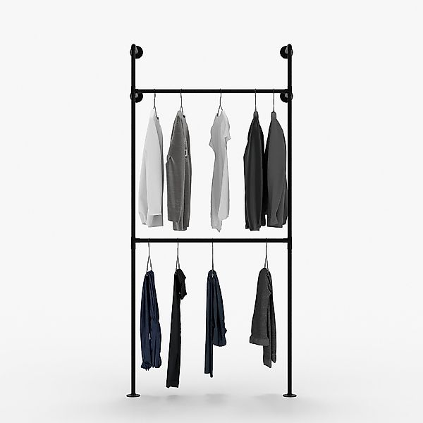 pamo. design Kleiderständer KIM DOUBLE, Offener günstig online kaufen