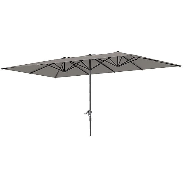 Outsunny Sonnenschirm mit Kurbel, 451 x günstig online kaufen