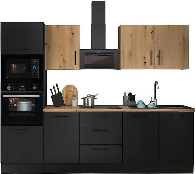 BASIC by Balculina Küchenzeile »Turin« Breite 270 cm, wahlweise mit E-Gerät günstig online kaufen