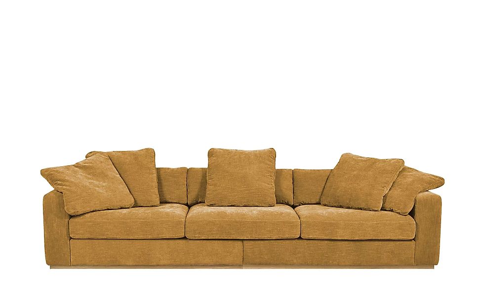 Sofa - gelb - 315 cm - 81 cm - 104 cm - Polstermöbel > Sofas > 3-Sitzer - M günstig online kaufen