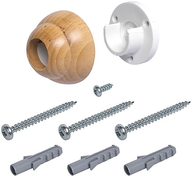 Liedeco Wandträger Thüringen, Gardinenstangen, (1-St), für günstig online kaufen