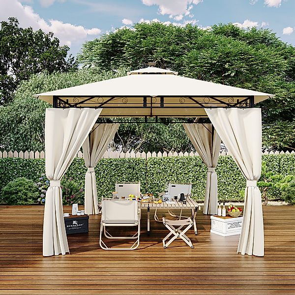 HOMALL Pavillon Garten Gazebo Partyzelt 3 günstig online kaufen