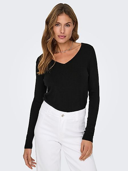 ONLY Strickpullover ONLVENICE LIFE LS VNECK günstig online kaufen