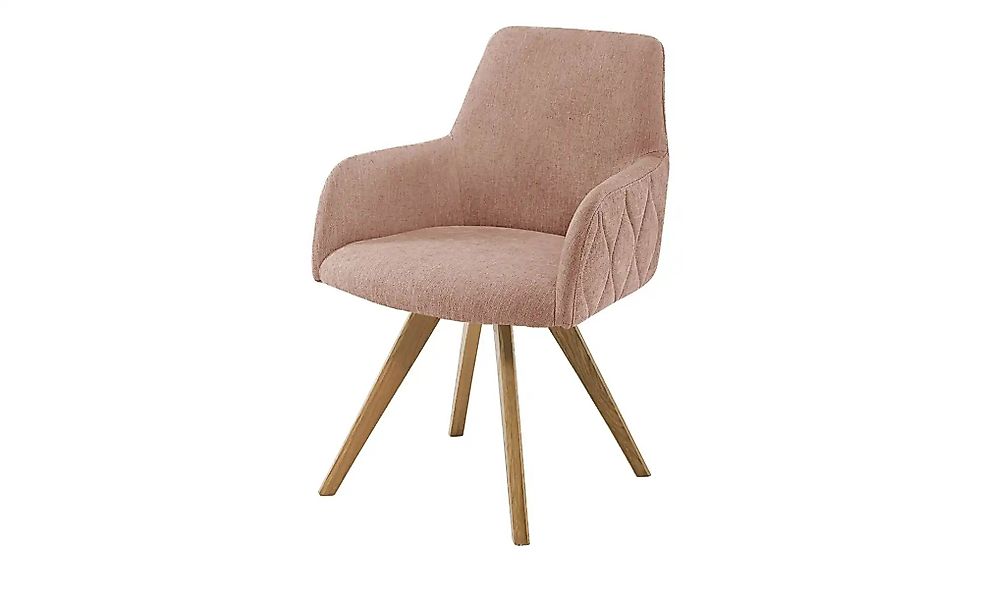 Woodford Esszimmerstuhl  Damask ¦ rosa/pink ¦ Maße (cm): B: 61 H: 88 T: 66. günstig online kaufen