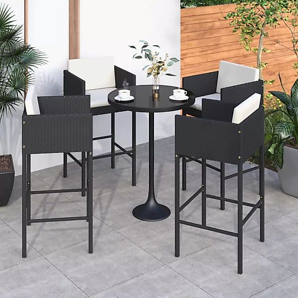 vidaXL Gartenstuhl Barhocker 4 Stk. mit günstig online kaufen