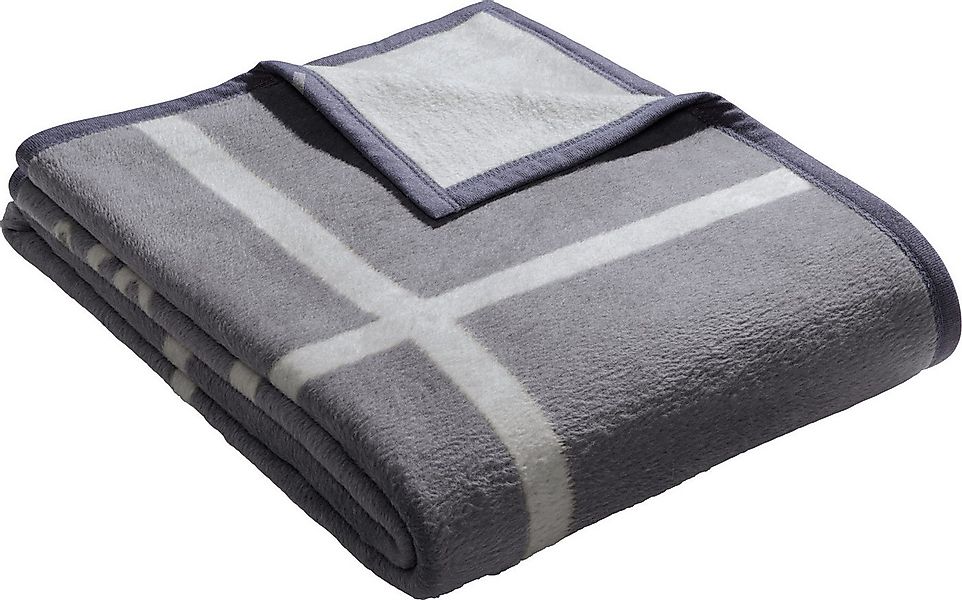 Wohndecke Wohndecke, LOOKS by Wolfgang Joop, Baumwollmischung Karo günstig online kaufen