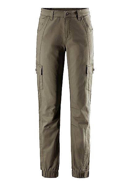 LASCANA ACTIVE Trekkinghose "Cargo Jeans Optik", Baumwollmix mit Cargo Tasc günstig online kaufen