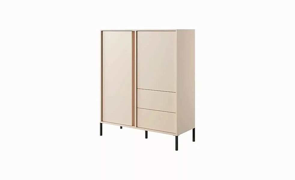 Highboard  Holen ¦ beige ¦ Maße (cm): B: 103 H: 123 Kommoden & Sideboards > günstig online kaufen