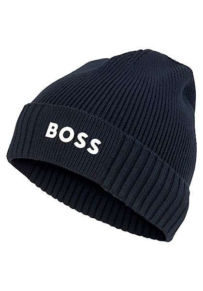 BOSS GREEN Beanie "Asic Beanie-X", aus Rippenstrick günstig online kaufen