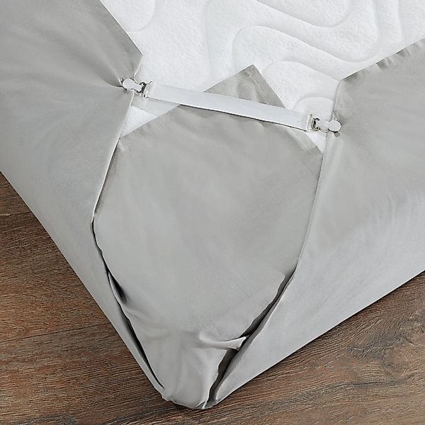 Matratzenauflage Bettlakenspanner im 4er-Pack, Uni günstig online kaufen