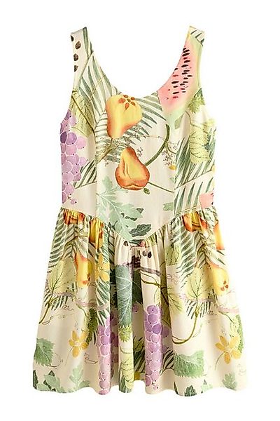 Next Minikleid Ärmelloses, tailliertes Minikleid, U-Ausschnitt (1-tlg) günstig online kaufen