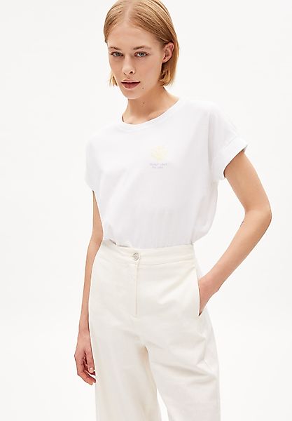 T-Shirt IDAA WATER ICON in white von ARMEDANGELS günstig online kaufen