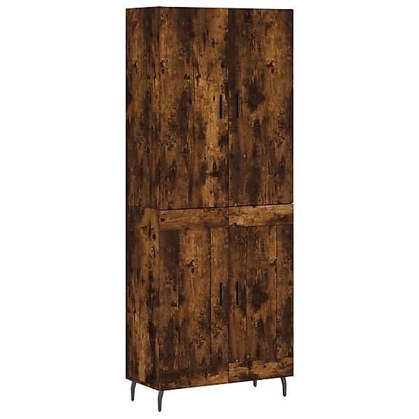 vidaXL Highboard Räuchereiche 69,5x34x180 cm Holzwerkstoff 3195808 günstig online kaufen