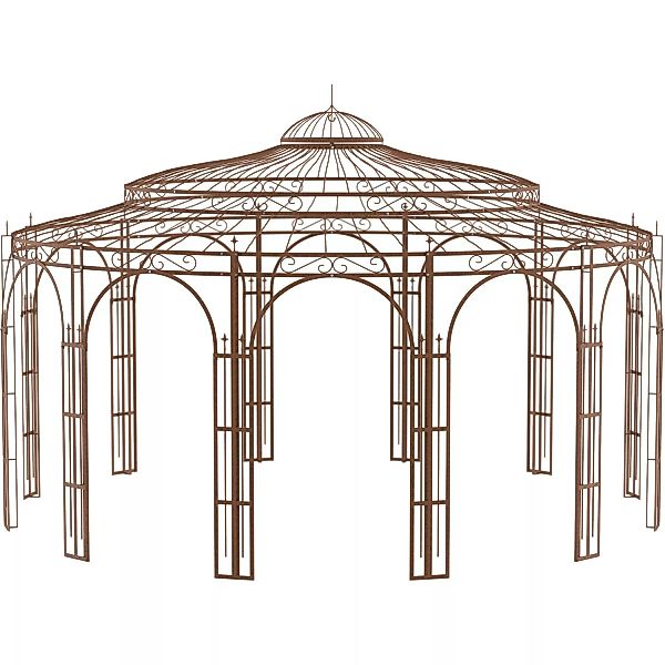 Eleo Pavillon Toskana 340 cm x Ø 550 cm Unbeschichtet günstig online kaufen