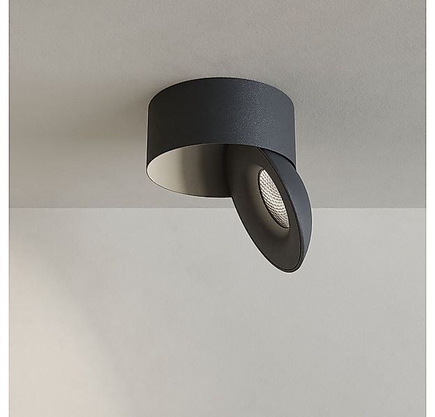 s.luce LED Deckenstrahler Santa Neo schwenkbar & dimmbar Schwarz, Neutralwe günstig online kaufen