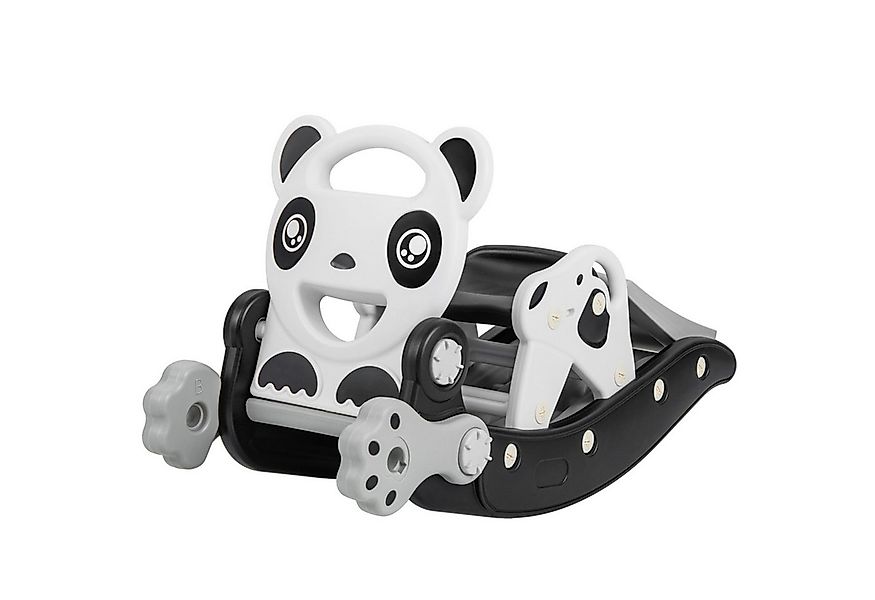 COSTWAY Indoor-Rutsche, 5 in 1 Kinderrutsche Schaukelpferd 1-5 Jahren günstig online kaufen