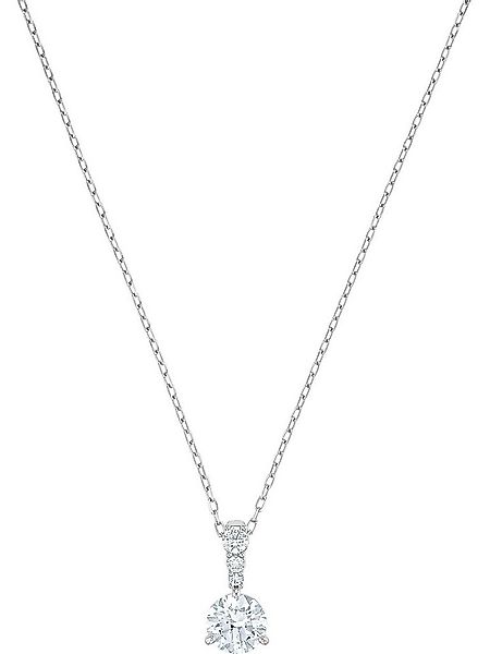 Swarovski Collier Swarovski Damen-Kette Metall Swarovski-Kristall günstig online kaufen
