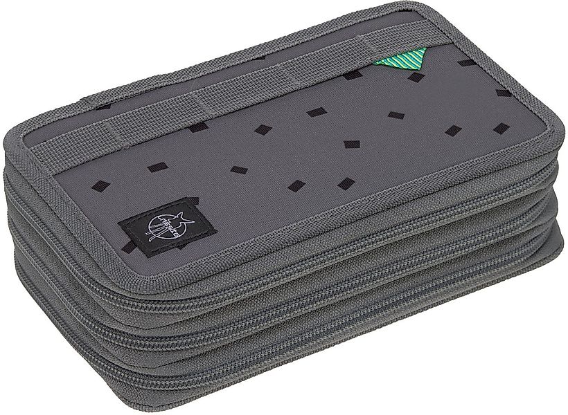 LÄSSIG Federmäppchen Unique, Triple, Speckles anthrazite, günstig online kaufen