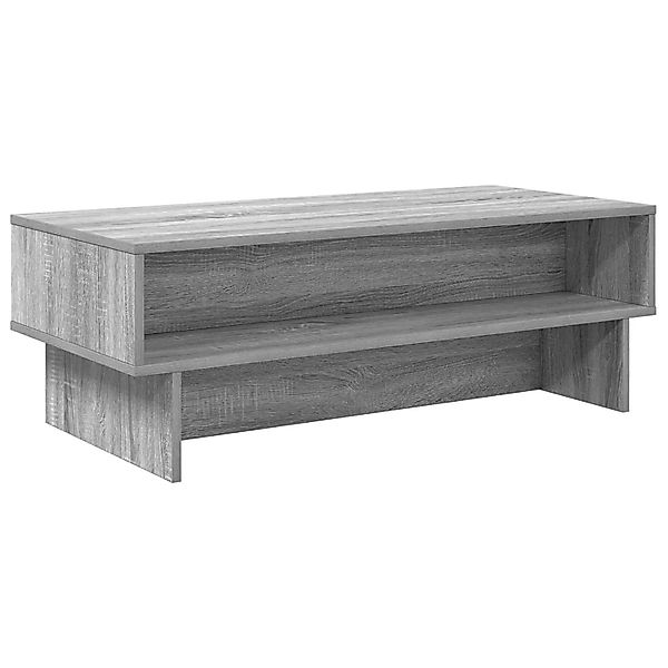 vidaXL Couchtisch Graues Sonoma 100 x 46 x 35 cm Holzwerkstoff 8000241 günstig online kaufen