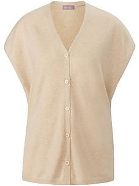 Strickjacke Premium-Kaschmir include beige günstig online kaufen