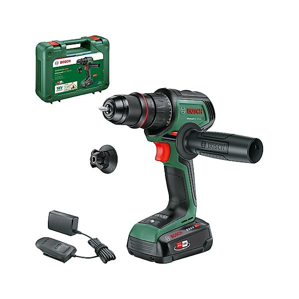 Bosch 18 V Akku-Bohrschrauber Advanced Drill 18 V-80 inkl. 2,5 Ah Akku günstig online kaufen